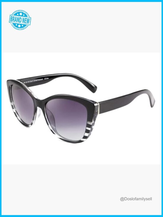 Vintage Square Cat Eye Sunglasses Polarized Retro Chic Y2K Fashion main image 5